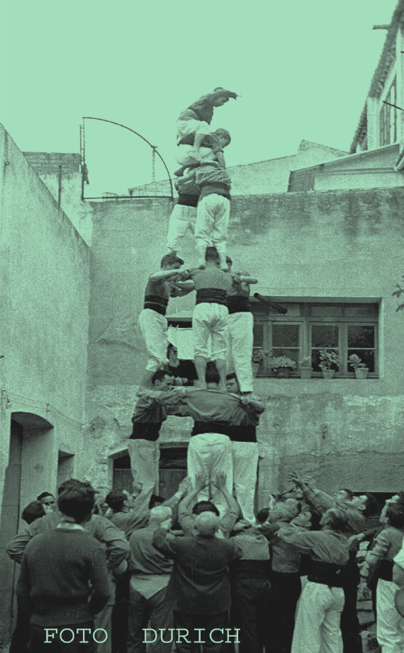 Aquest altre intent del tres de sis net sí que fou coronat; de tota manera, cal aclarir que la fotografia és posterior a l’època que ens ocupa