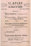 El cartell que anunciava el II Aplec de Sant Marçal ja es va haver de fer en castellà