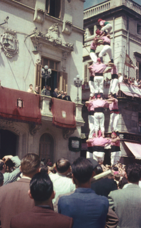 El tres de set fou el castell vilafranquí més important d’aquell Sant Fèlix xic –diada de Sant Ramon (el no nat)– del 1950