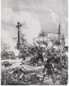 Gravat antic sobre la Guerra del Francès a Vilafranca