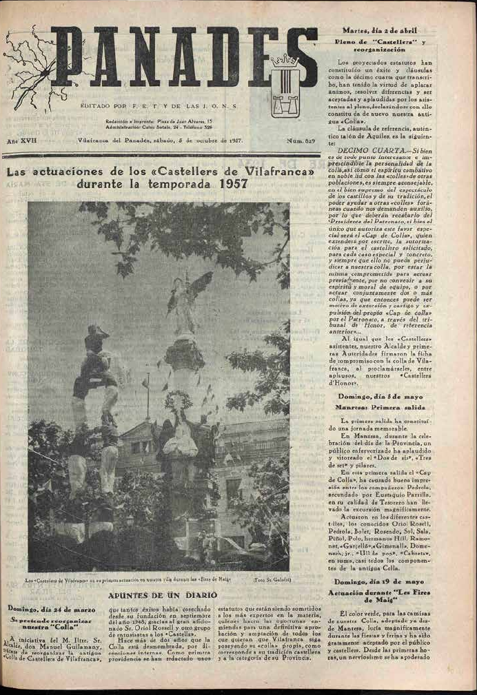 Panadés (5-X-1957).