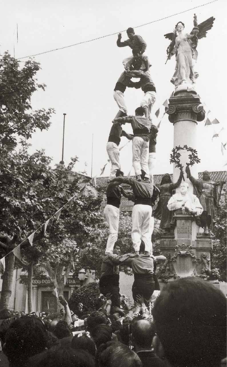 Tres set a la Rambla el diumenge de les Fires de Maig, 13-V-1962