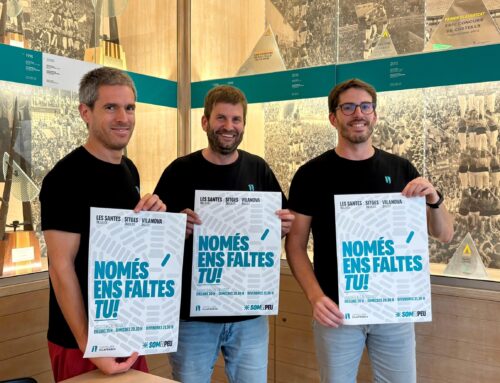 Els Castellers de Vilafranca volen portar castells de deu a Sitges i Vilanova